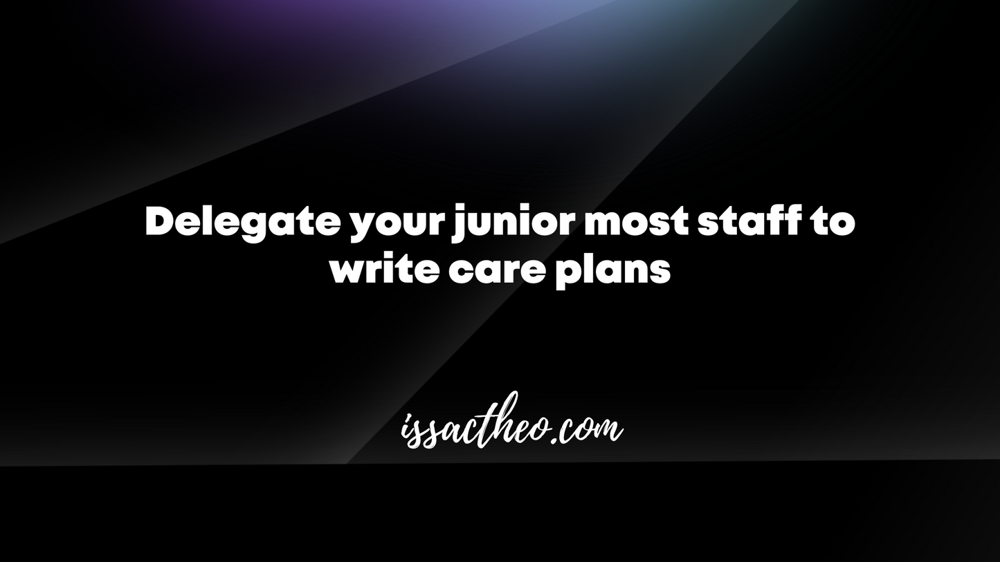 Care plans using artificial intelligence